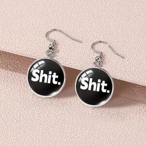 Black Sh*t earrings